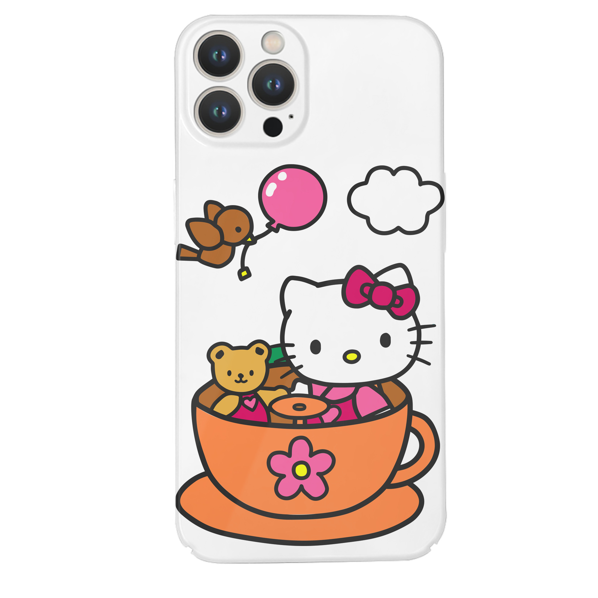 （画像用） Hello Kitty ハローキティ 【iPhone 14シリーズ対応】ハードケース